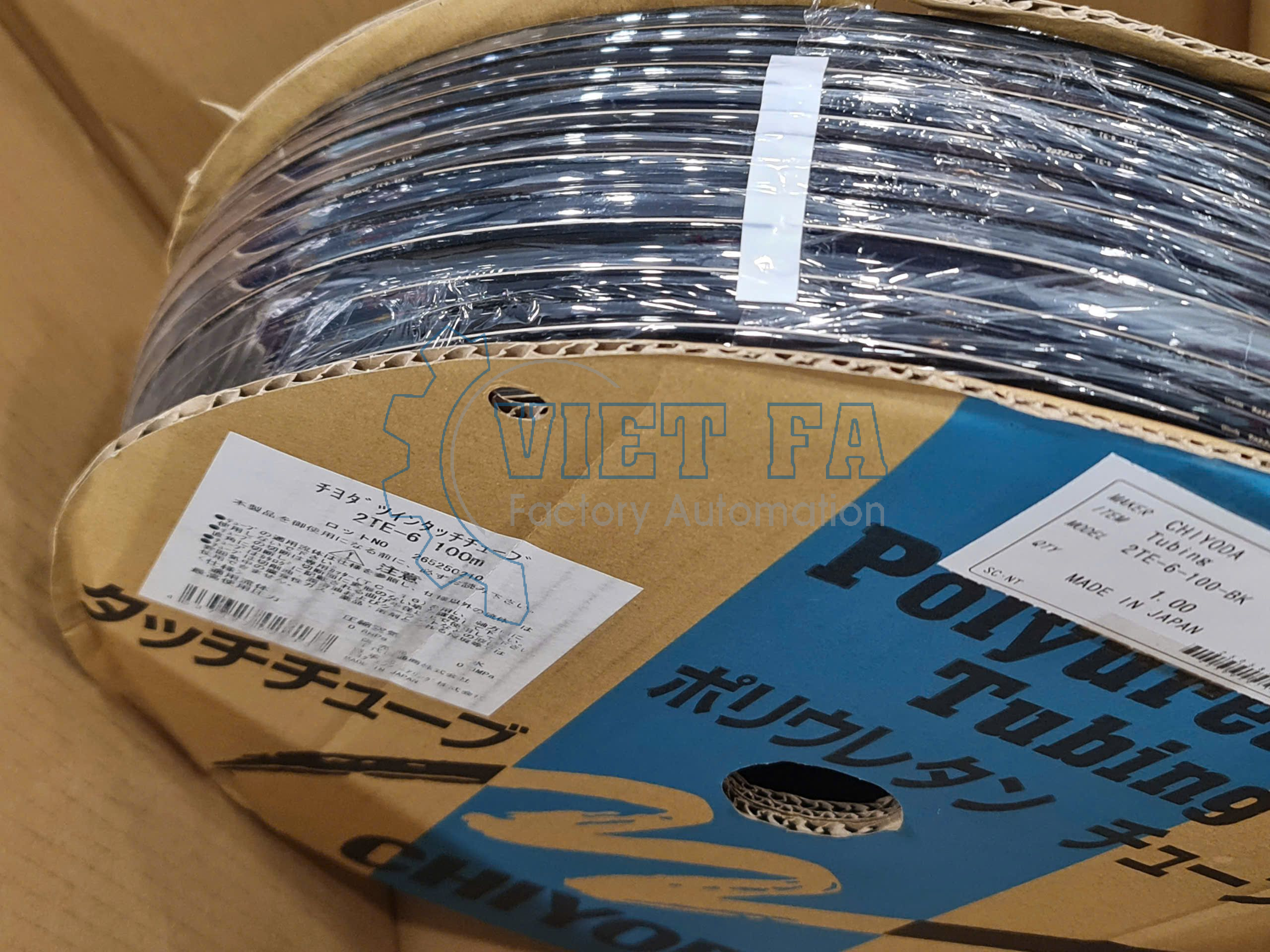 Ống dẫn lưu chất Chiyoda 2TE-6-100-BK/100M 1 Chiyoda 2TE-6-100-BK/100M