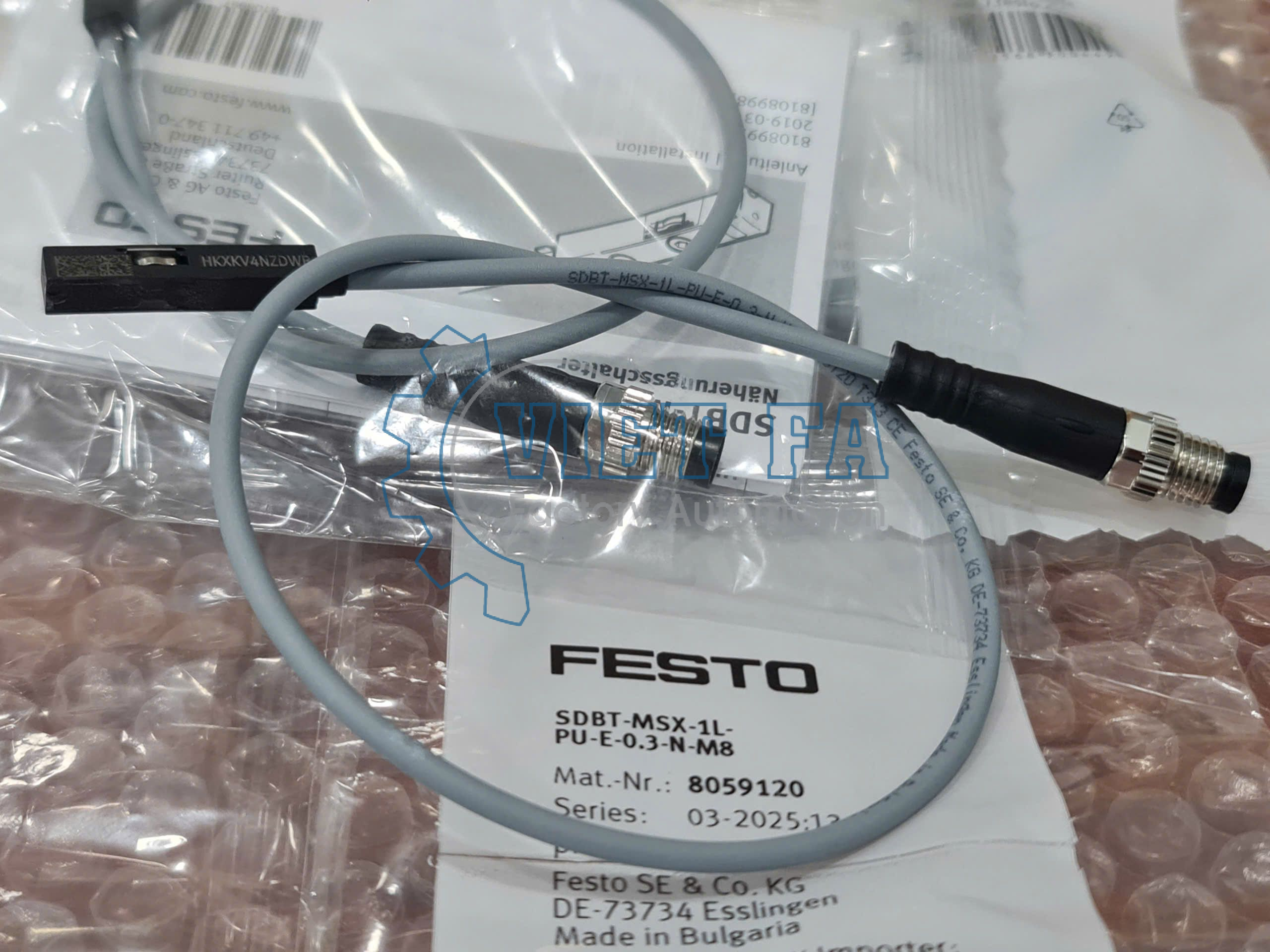 Cảm biến Festo SDBT-MSX-1L-PU-E-0.3-N-M8 8059120 1 Festo SDBT-MSX-1L-PU-E-0.3-N-M8 8059120