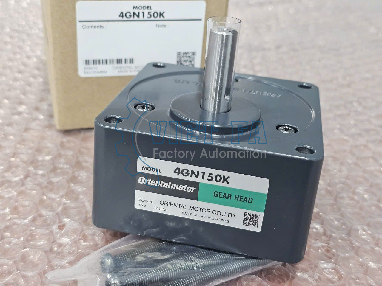 Hộp số giảm tốc Oriental Motor 4GN150K - CTY TỰ ĐỘNG HÓA VIETFA