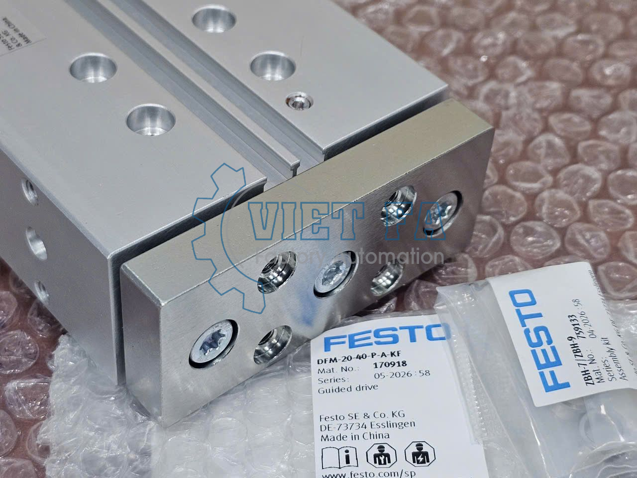 Xi lanh khí nén Festo DFM-20-40-P-A-KF 170918 1 Festo DFM-20-40-P-A-KF