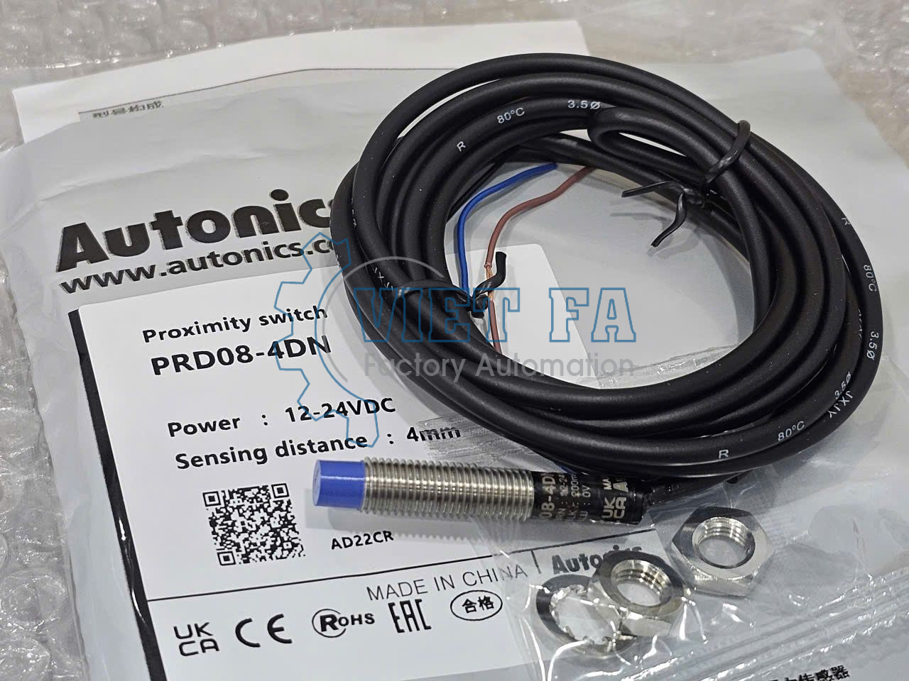 Cảm biến tiệm cận Autonics PRD08-4DN 1 Autonics PRD08-4DN